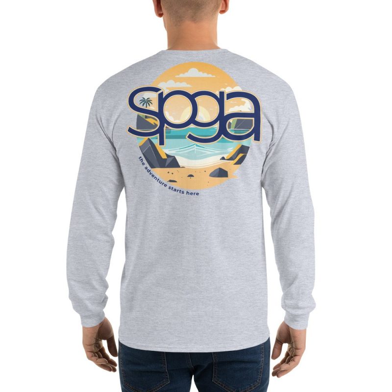 La Piedra Men’s Long Sleeve Shirt - Image 4