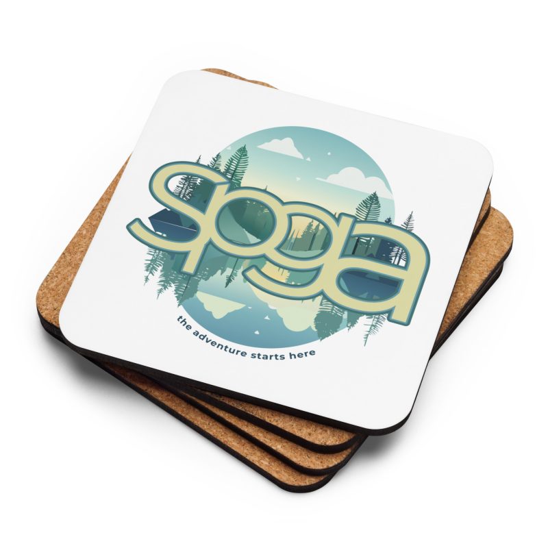 El Pacifico Cork-back coaster