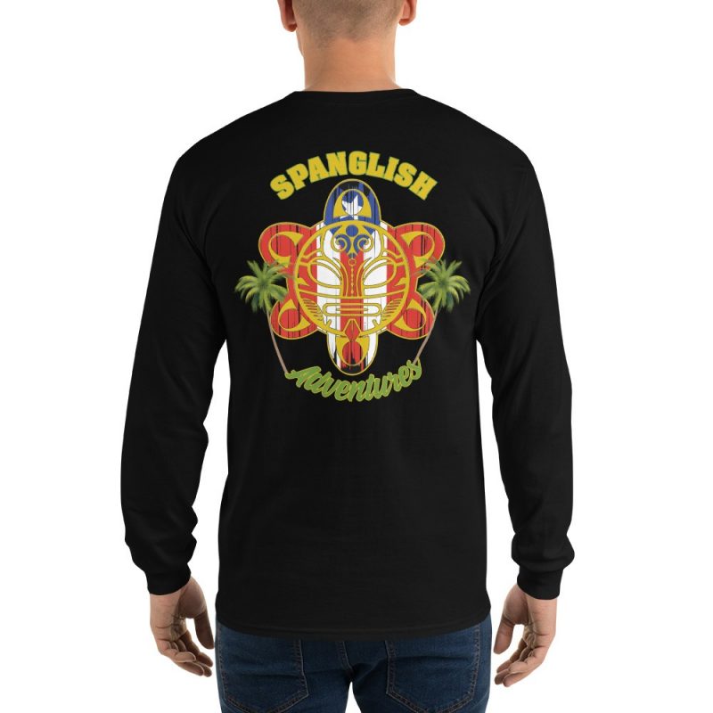 Taino Men’s Long Sleeve Shirt - Image 5