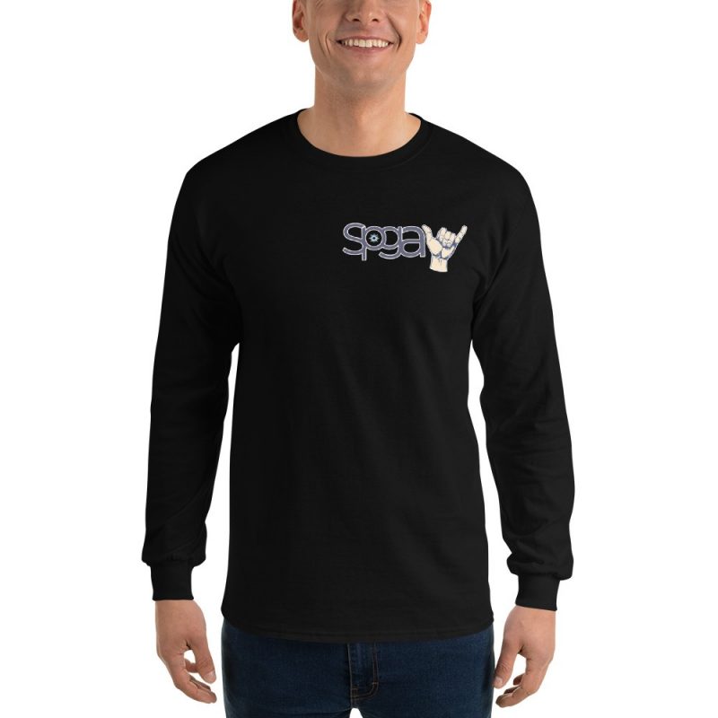 Blue Sky Men’s Long Sleeve Shirt - Image 4