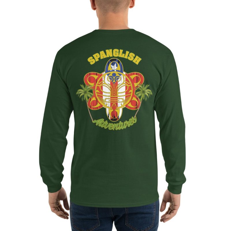 Taino Men’s Long Sleeve Shirt - Image 11