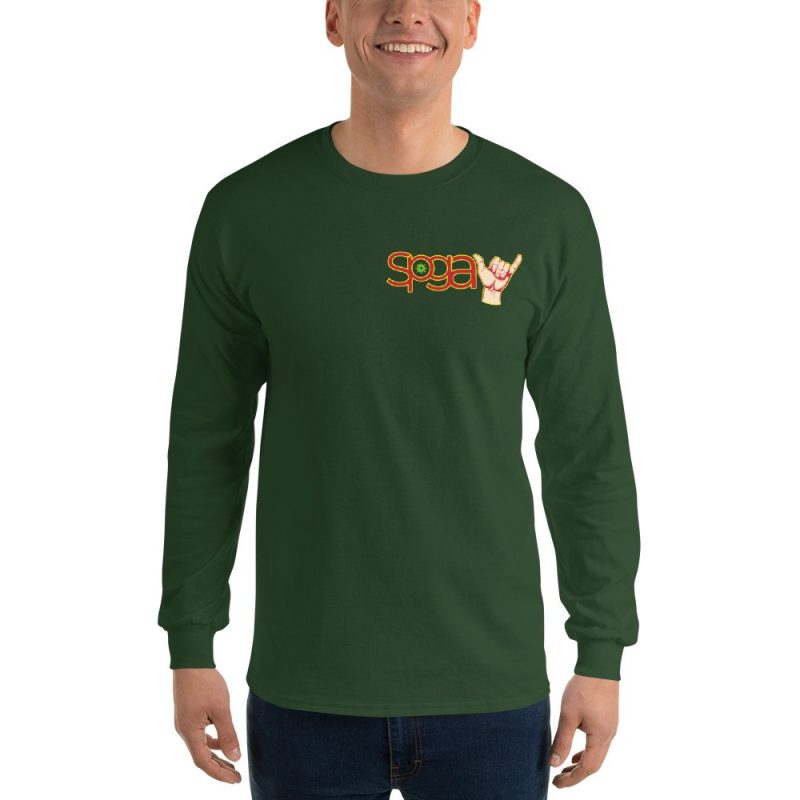 Rasta Man Men’s Long Sleeve Shirt - Image 10