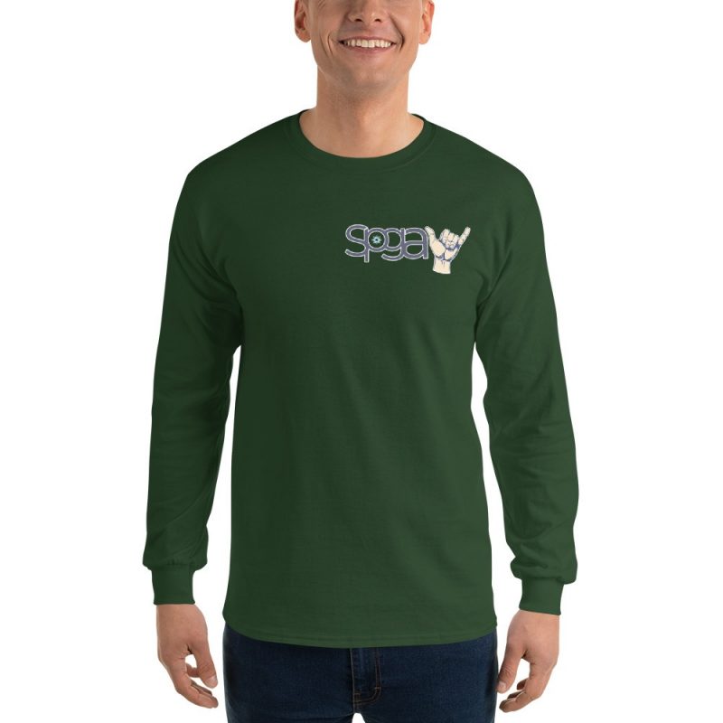 Blue Sky Men’s Long Sleeve Shirt - Image 10