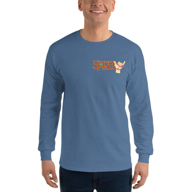 Rasta Man Men’s Long Sleeve Shirt - Image 18