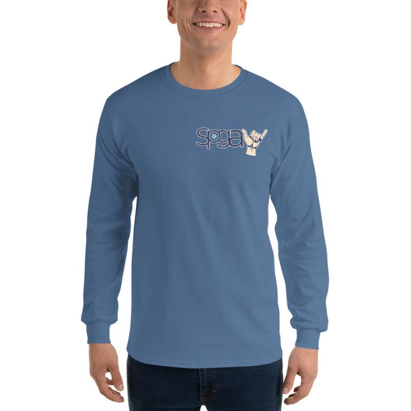 Blue Sky Men’s Long Sleeve Shirt - Image 18