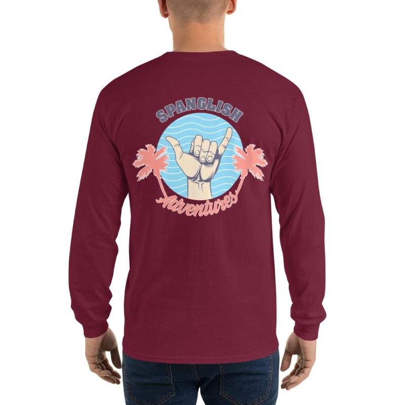 Blue Sky Men’s Long Sleeve Shirt - Image 9