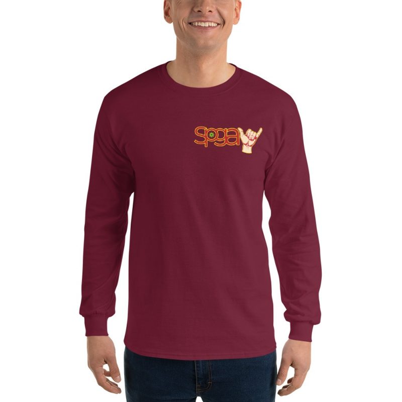 Rasta Man Men’s Long Sleeve Shirt - Image 8