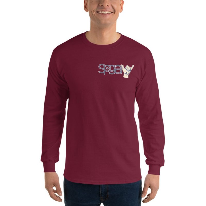Blue Sky Men’s Long Sleeve Shirt - Image 8