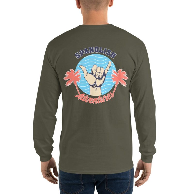Blue Sky Men’s Long Sleeve Shirt - Image 17