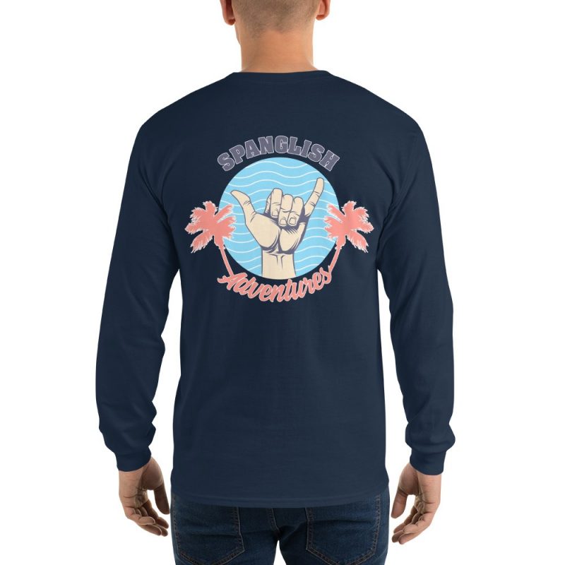 Blue Sky Men’s Long Sleeve Shirt - Image 7
