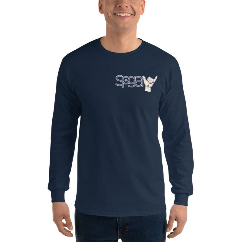 Blue Sky Men’s Long Sleeve Shirt - Image 6