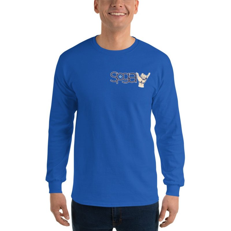 Blue Sky Men’s Long Sleeve Shirt - Image 14