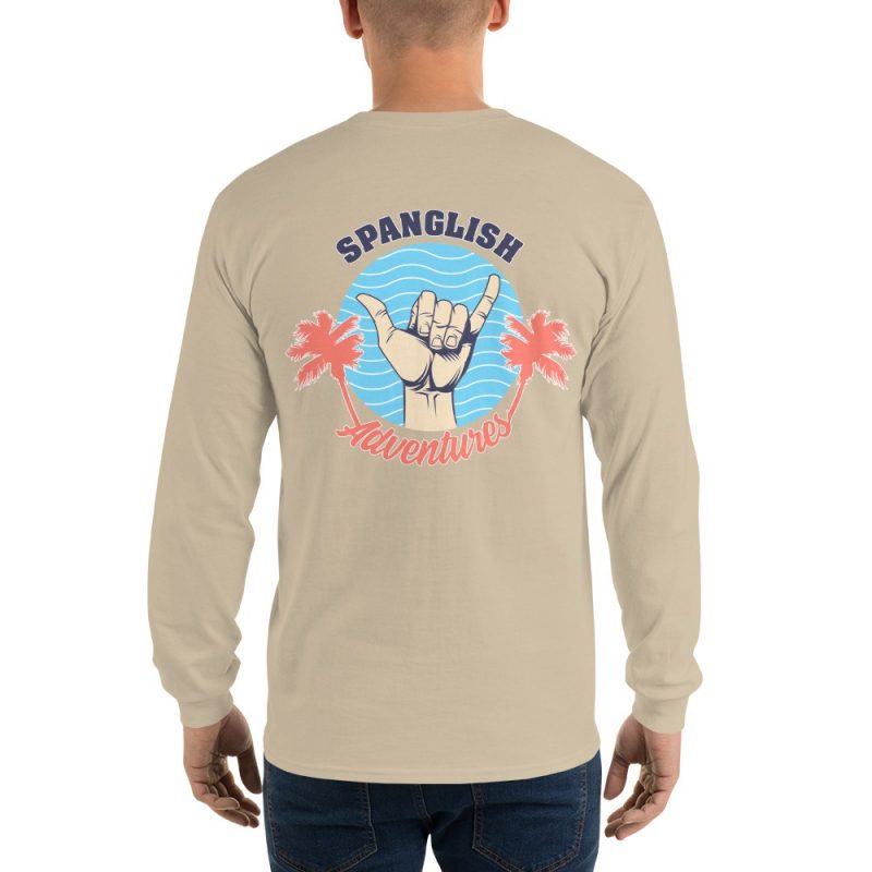 Blue Sky Men’s Long Sleeve Shirt - Image 25