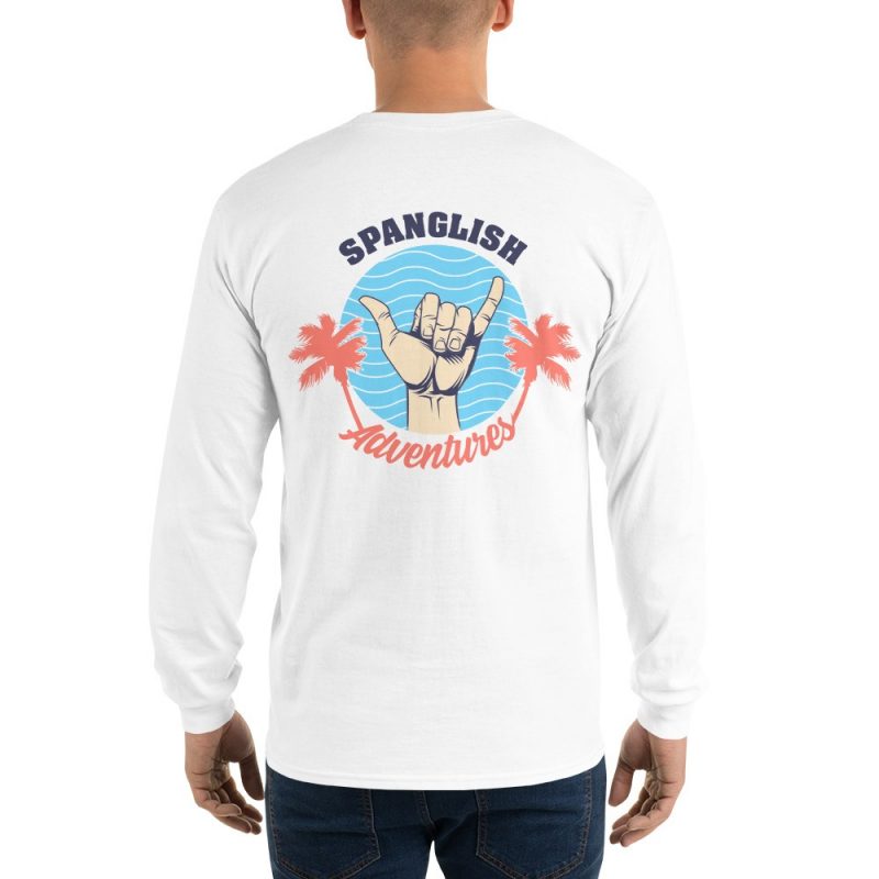 Blue Sky Men’s Long Sleeve Shirt - Image 3