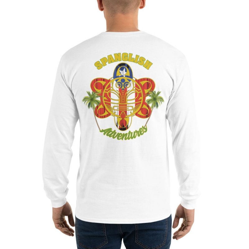 Taino Men’s Long Sleeve Shirt - Image 3