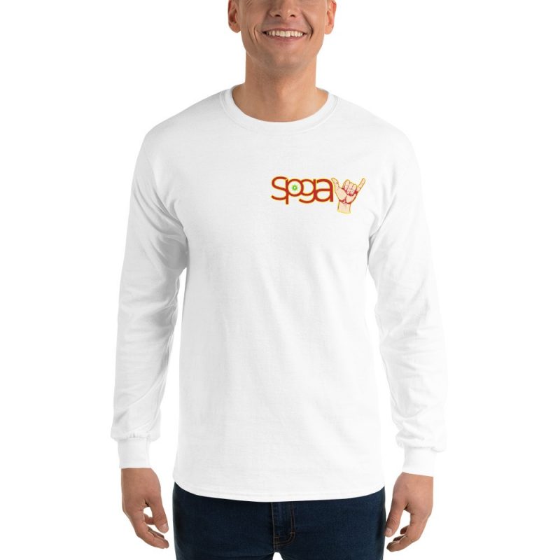 Rasta Man Men’s Long Sleeve Shirt - Image 2