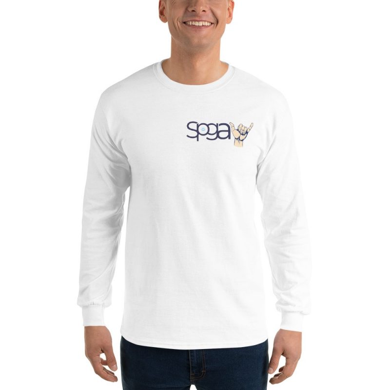 Blue Sky Men’s Long Sleeve Shirt - Image 2
