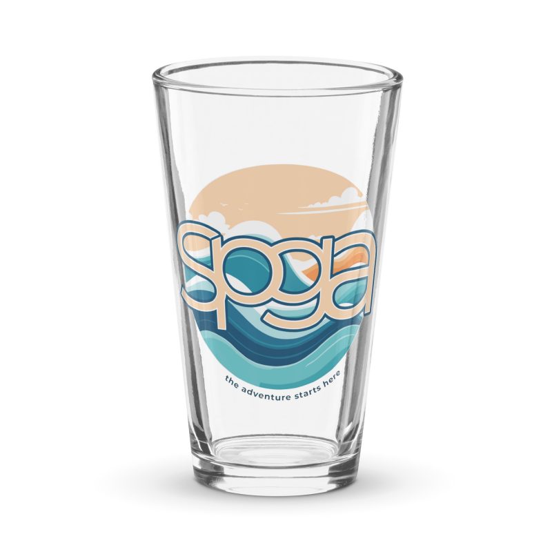 Ocean Park Shaker pint glass