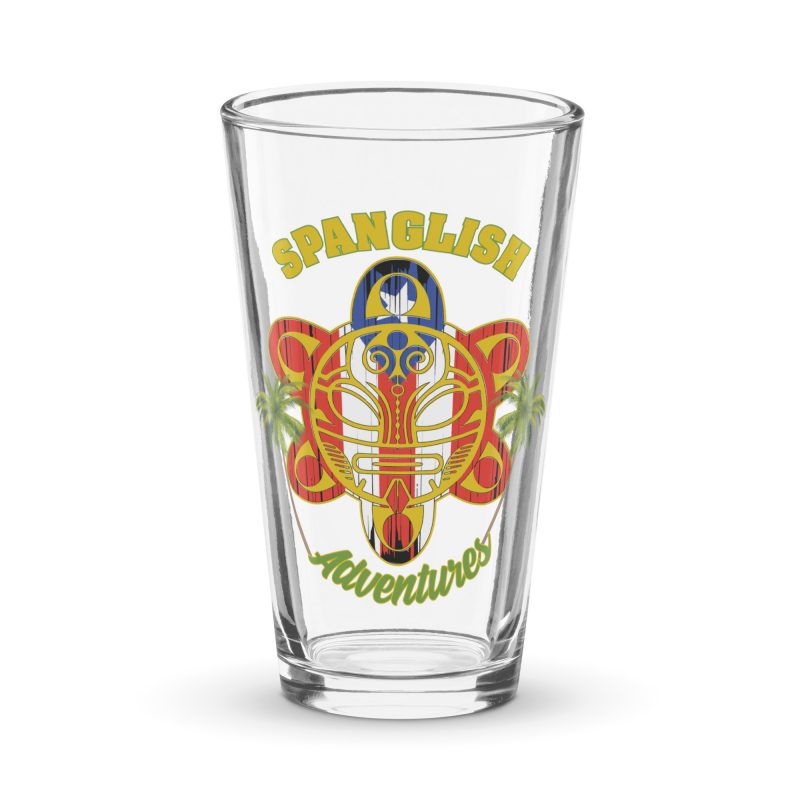 Taino Shaker pint glass