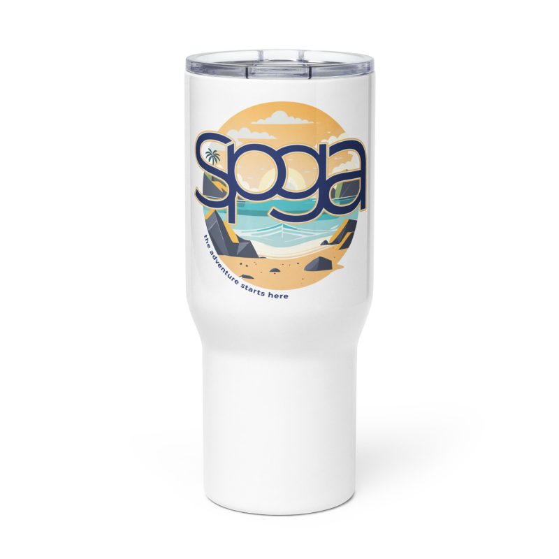 La Piedra Travel mug with a handle - Image 3