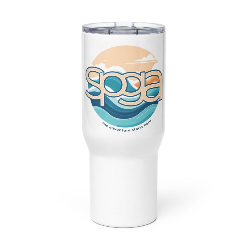 Ocean Park Travel mug with a handle - Image 3