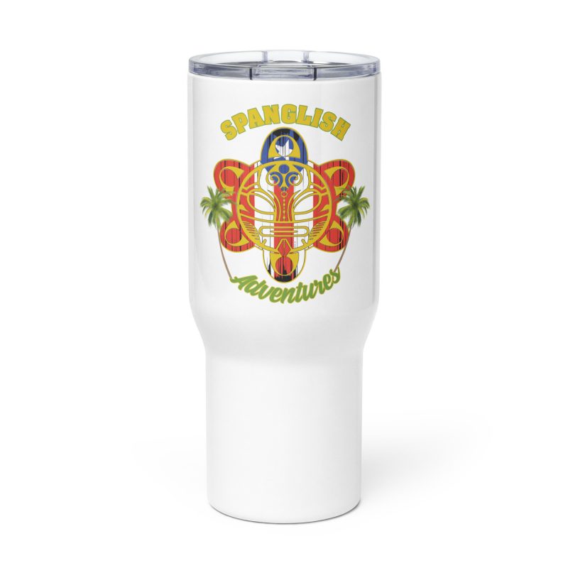 Taino Travel mug with a handle - Image 3