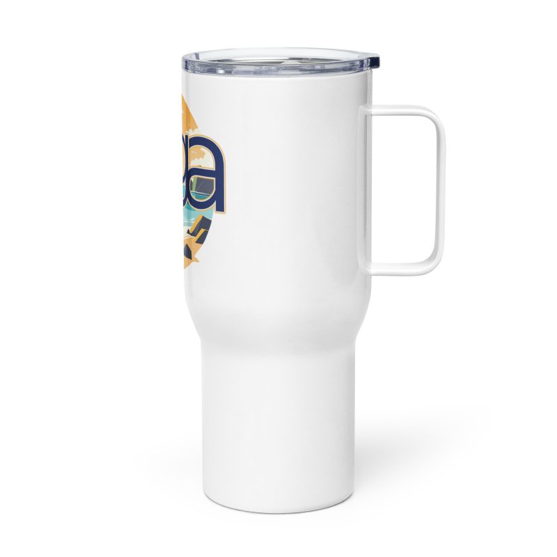 La Piedra Travel mug with a handle - Image 4