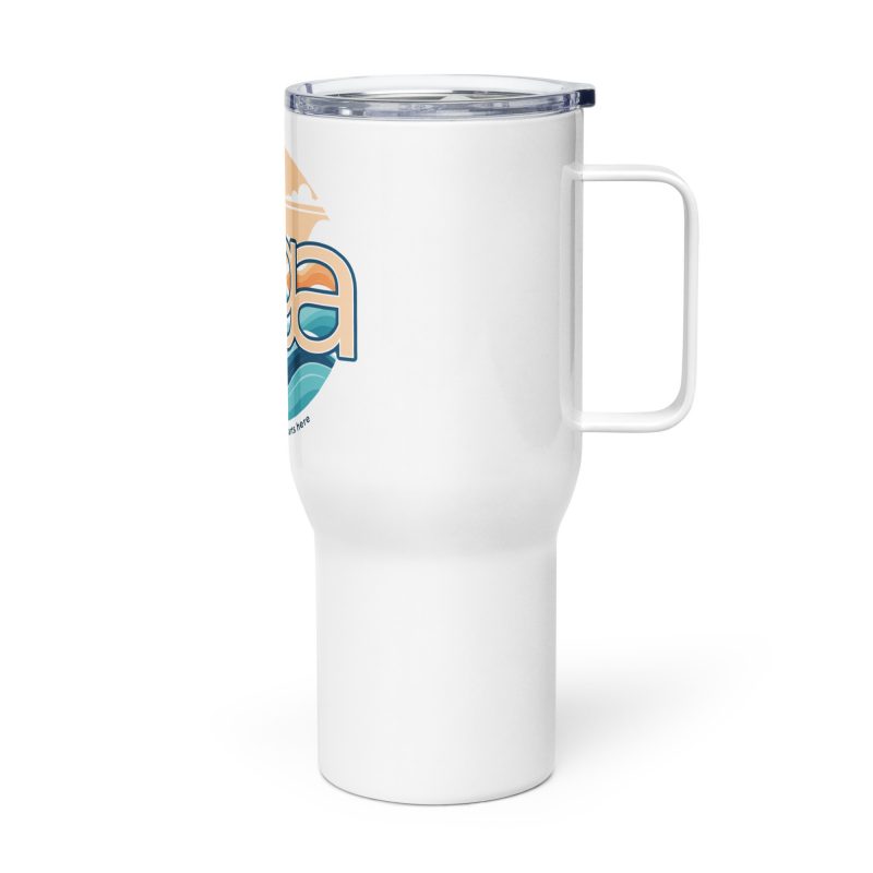 Ocean Park Travel mug with a handle - Image 4