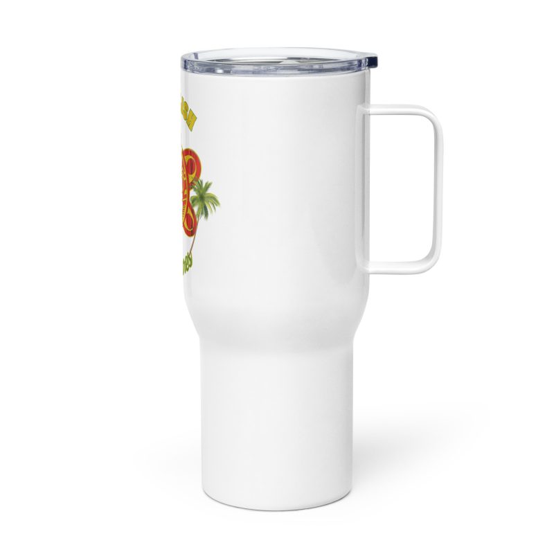 Taino Travel mug with a handle - Image 4