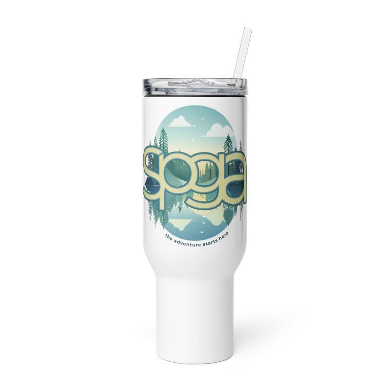 El Pacifico Travel mug with a handle