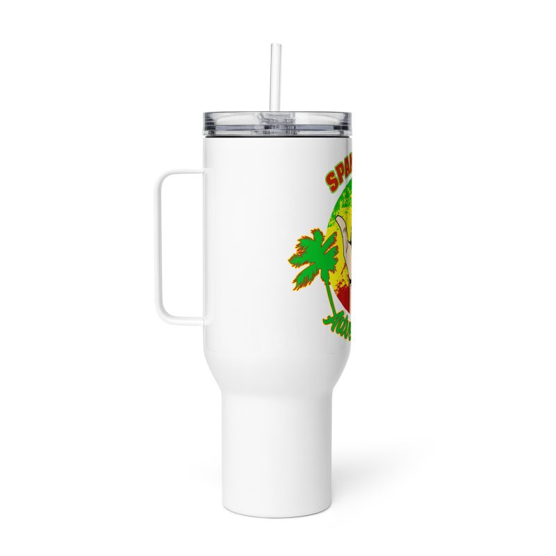 Rasta Man Travel mug with a handle - Image 6