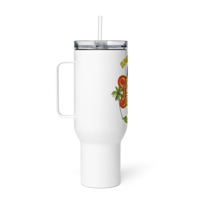 Taino Travel mug with a handle - Image 6