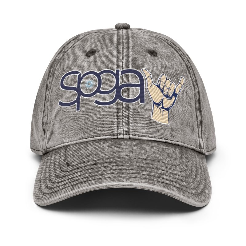Blue Sky Vintage Cotton Twill Cap - Image 6