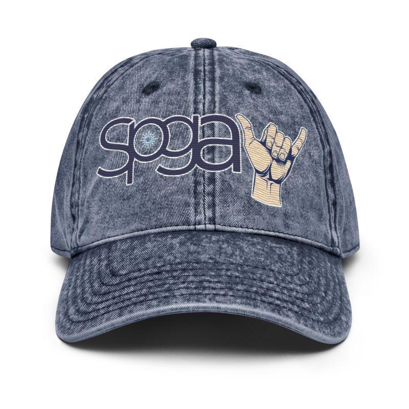 Blue Sky Vintage Cotton Twill Cap - Image 2