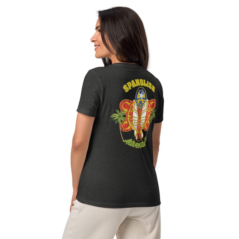 Taino Women’s relaxed v-neck t-shirt - Image 19