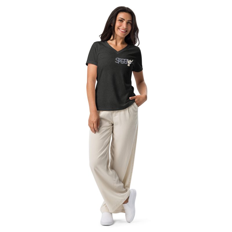 Blue Sky Women’s relaxed v-neck t-shirt - Image 12