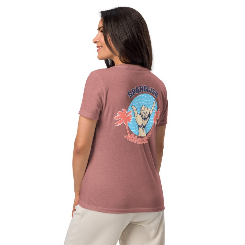 Blue Sky Women’s relaxed v-neck t-shirt - Image 5
