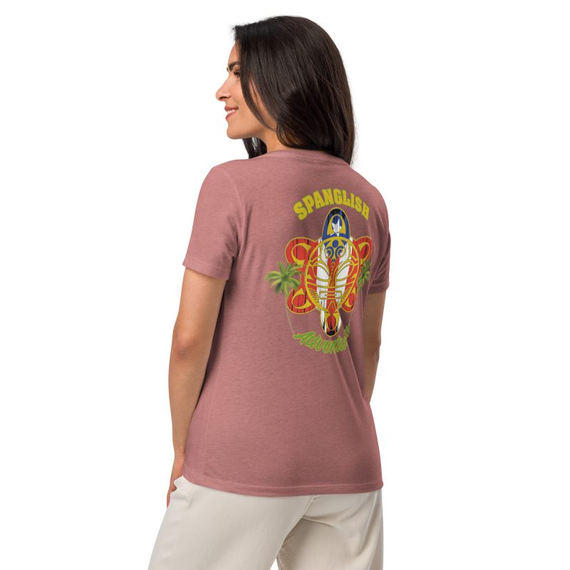 Taino Women’s relaxed v-neck t-shirt - Image 22