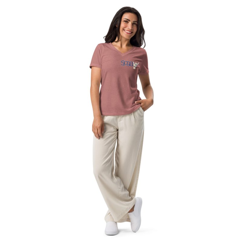 La Piedra Women’s relaxed v-neck t-shirt