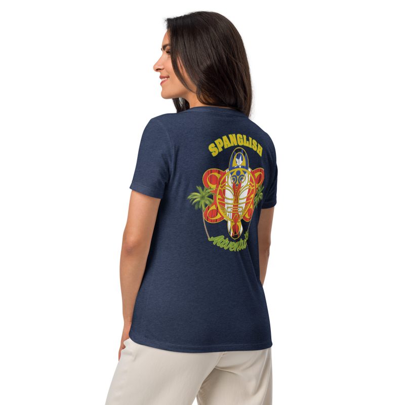 Taino Women’s relaxed v-neck t-shirt - Image 17