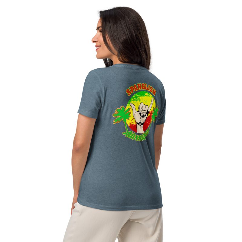 Rasta Man Women’s relaxed v-neck t-shirt