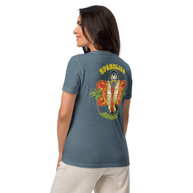 Taino Women’s relaxed v-neck t-shirt - Image 20