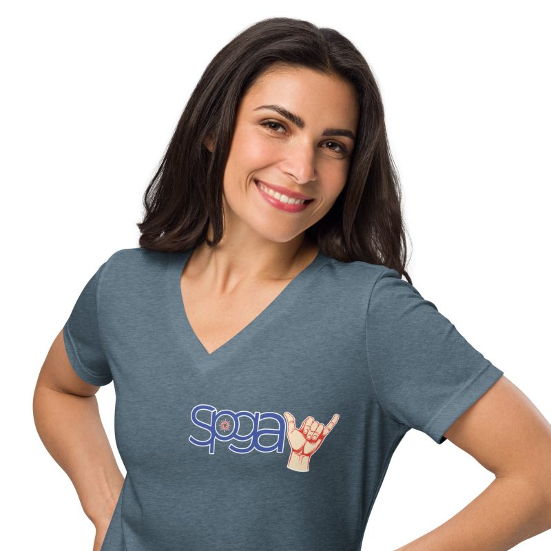 Taino Women’s relaxed v-neck t-shirt - Image 8