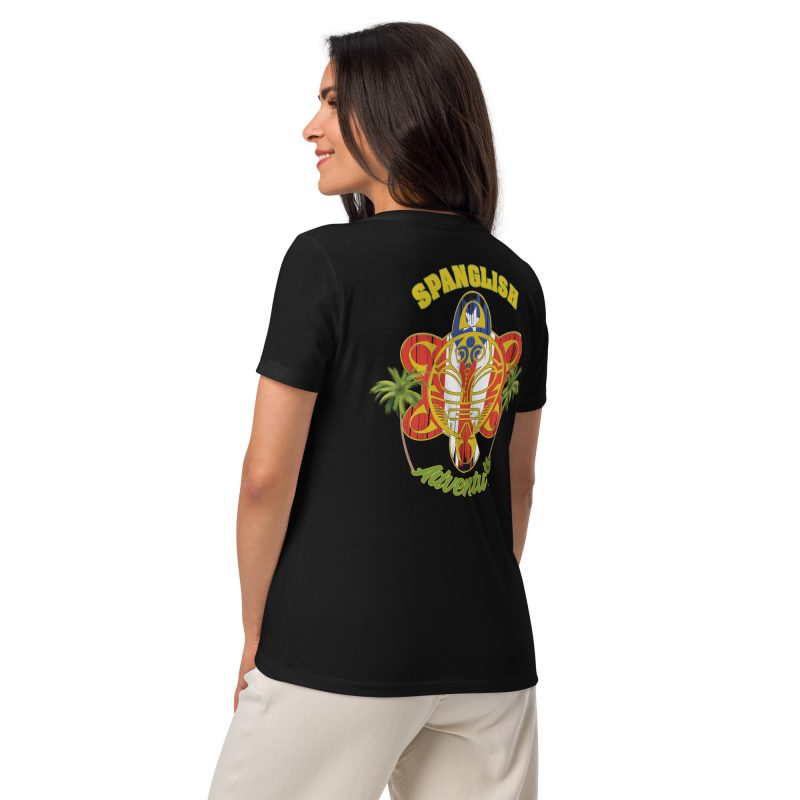 Taino Women’s relaxed v-neck t-shirt - Image 15