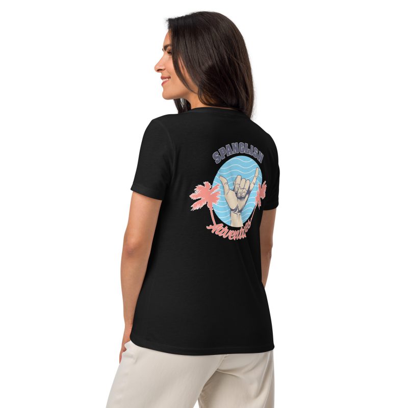 Blue Sky Women’s relaxed v-neck t-shirt - Image 9