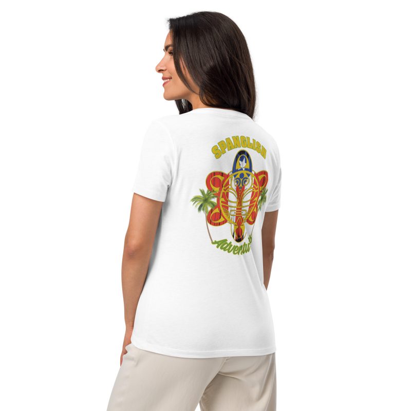 Taino Women’s relaxed v-neck t-shirt - Image 24