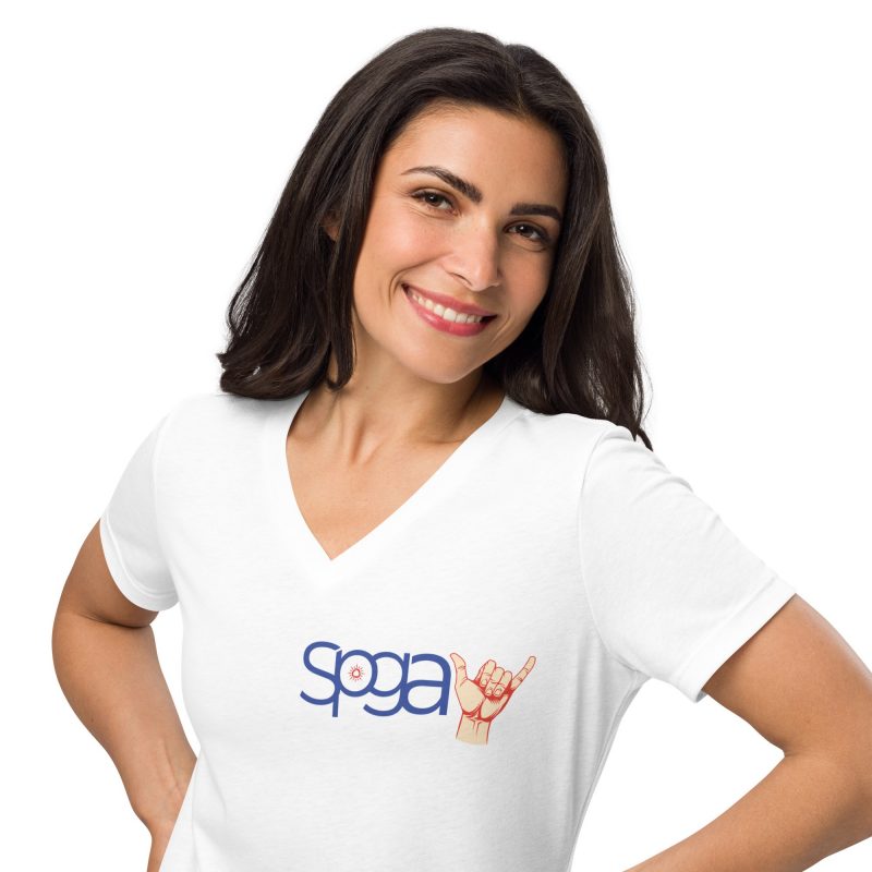 Taino Women’s relaxed v-neck t-shirt - Image 12