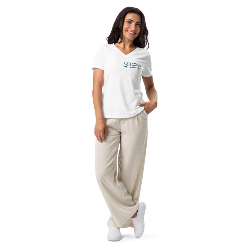 Ocean Park Women’s relaxed v-neck t-shirt