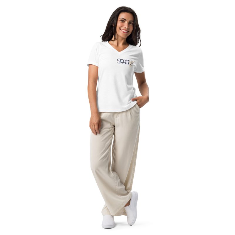 Blue Sky Women’s relaxed v-neck t-shirt - Image 17