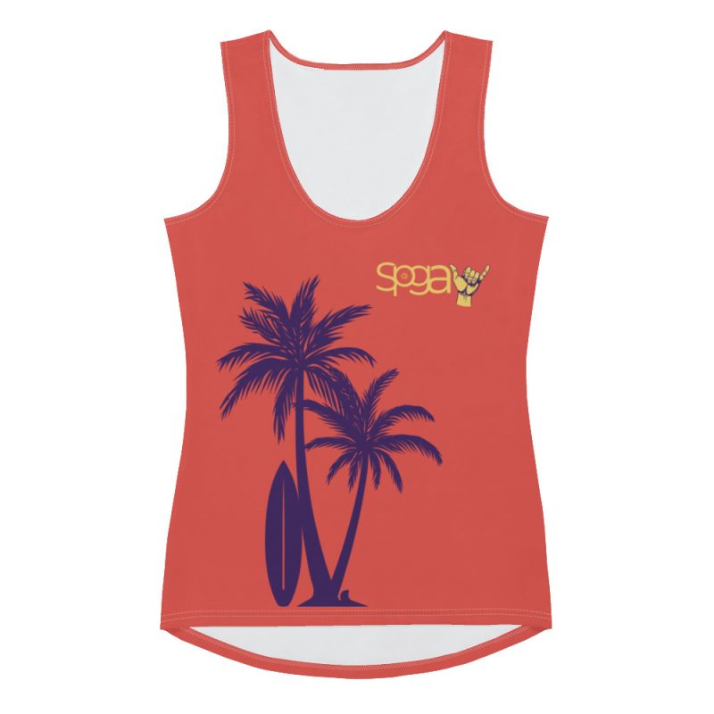 Red Sol Sand y Mar Women's Tank Top - Image 2